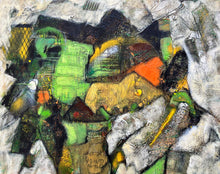 "Again, Always" by Angelov, Mixed Media on Canvas