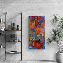 "Red" by Pouneh Asli, Acrylic on Canvas