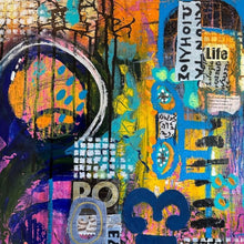 "Inner Light" by JoJo Collins, Mixed Media on Canvas