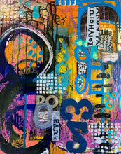 "Inner Light" by JoJo Collins, Mixed Media on Canvas
