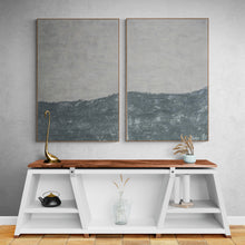 "Beach Please" by Kim Daw, Mixed Media on tretched Canvas