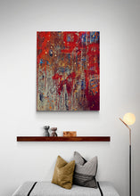 "Chasing Ghosts" by Lola Szent-Gyorgyi, Mixed Media on Canvas