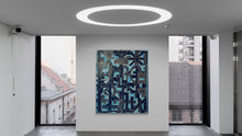 "Deux Ex Machina" by Lola Szent-Gyorgyi, Mixed Media on Canvas