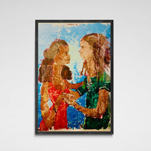 "The Dance" by H. Craig Jackson, Acrylic on Hard Paper