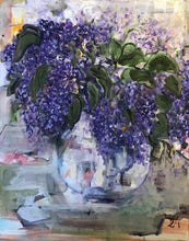 "Lilac from My Youth" by Bato Bostandzic, Acrylic on Canvas