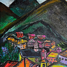 "Cagliari" by Logan Kirkpatrick, Mixed Media on Canvas Paper
