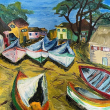 "Sardinia 2" by Logan Kirkpatrick, Mixed Media on Canvas