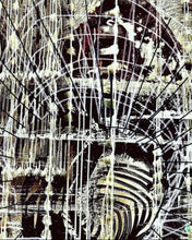 "The Vision I" by Lola Szent-Gyorgyi, Mixed Media on Canvas