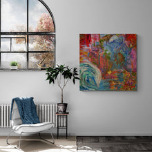 "Third Eye" by Pouneh Asli, Mixed Media on Canvas