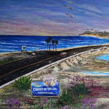 "Cardiff by The Sea" by Moira Lumpkin, Acrylic on Canvas