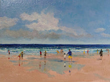 "Day At The Beach" by Moira Lumpkin, Acrylic on Canvas