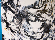 "Becoming" by Monika Kupiec, Heavy Texture Acrylic and Ink