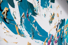"Kanaloa" by Monika Kupiec, Heavy Texture Acrylic