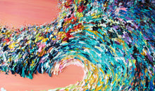 "Upleveling" by Monika Kupiec, Heavy Texture Acrylic