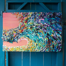 "Upleveling" by Monika Kupiec, Heavy Texture Acrylic