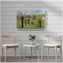 "Endings/Beginnings" by  Nancy Bermel, Acrylic on Canvas