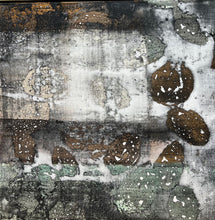 "Untitled" by Nikki Moore, Natural Minerals and Pigments on Wood Board