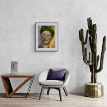 "Spiraling Vision" by Noell Ratapu, Digital Artwork on Fine Art Paper
