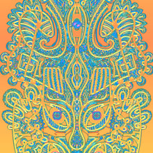 "Crystal Light" by Noell Ratapu, Digital Artwork on Fine Art Paper