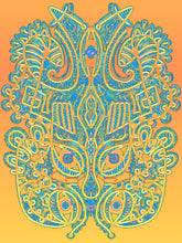 "Crystal Light" by Noell Ratapu, Digital Artwork on Fine Art Paper