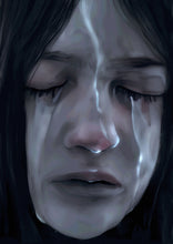 "Drowning Anxiety" by Noell Ratapu, Digital Artwork on Fine Art Paper