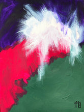 "Thunder Clap" by Nancy Bermel, Acrylic on Paper