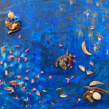 "Flow" by by Nancy Bermel, Mixed Media on Canvas