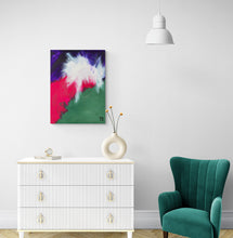 "Thunder Clap" by Nancy Bermel, Acrylic on Paper