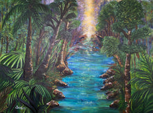"My dream Landscape" by Pouneh Asli, Acrylic on Canvas