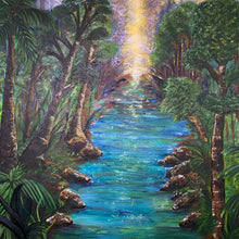 "My dream Landscape" by Pouneh Asli, Acrylic on Canvas