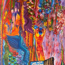 "Red" by Pouneh Asli, Acrylic on Canvas
