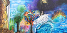 "The Big Bang" by Pouneh Asli, Acrylic on Canvas