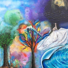 "The Big Bang" by Pouneh Asli, Acrylic on Canvas