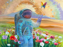 "Illumination" by Tarman, Oil on Wood Panel