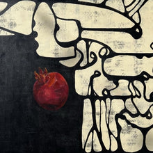 "Heir of All Earthly Lovers" by Rokhsareh Shojaedin, Acrylic on Canvas