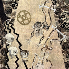 "Homenaje a Posada" by Sergio Armando Tavera Pacheco, Mixed Media on Hard Paper