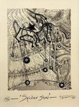 "Spider Show" by Sergio Armando Tavera Pacheco, Mixed Media on Hard Paper