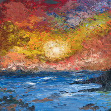 "Cosmic Horizon" by Sunil Joishy, Acrylic on Canvas