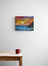 "Cosmic Horizon" by Sunil Joishy, Acrylic on Canvas