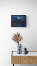 "Shimmering Night" by Sunil Joishy, Acrylic on Canvas