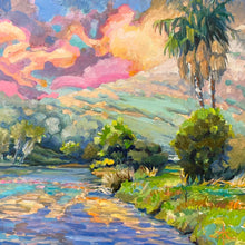 "Twilight Tranquility" by Tarman, Oil on Wood Panel
