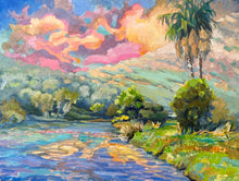 "Twilight Tranquility" by Tarman, Oil on Wood Panel