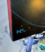 "Venice" by Harry Salmi, Acrylic and Spray Paint on Canvas