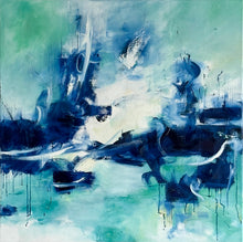 "When the Wind Blows" By Sabine Kay, Oil on Canvas