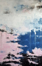 "Earth Meets the Sky" By Sabine Kay, Oil on Canvas
