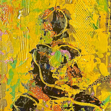 "Happy" by Myla Gonzales, Mixed Media on Canvas