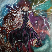 "Beautiful Nightmare" by Angelo, Mixed Media on Canvas