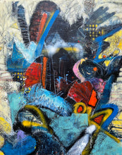 "MTV I" by Angelov, Mixed Media on Canvas