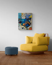 "MTV II" by Angelov, Mixed Media on Canvas