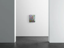 "Mr Buttons" by Angelo, Mixed Media on Canvas
